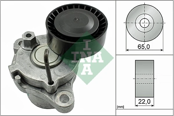 Belt Tensioner, V-ribbed belt